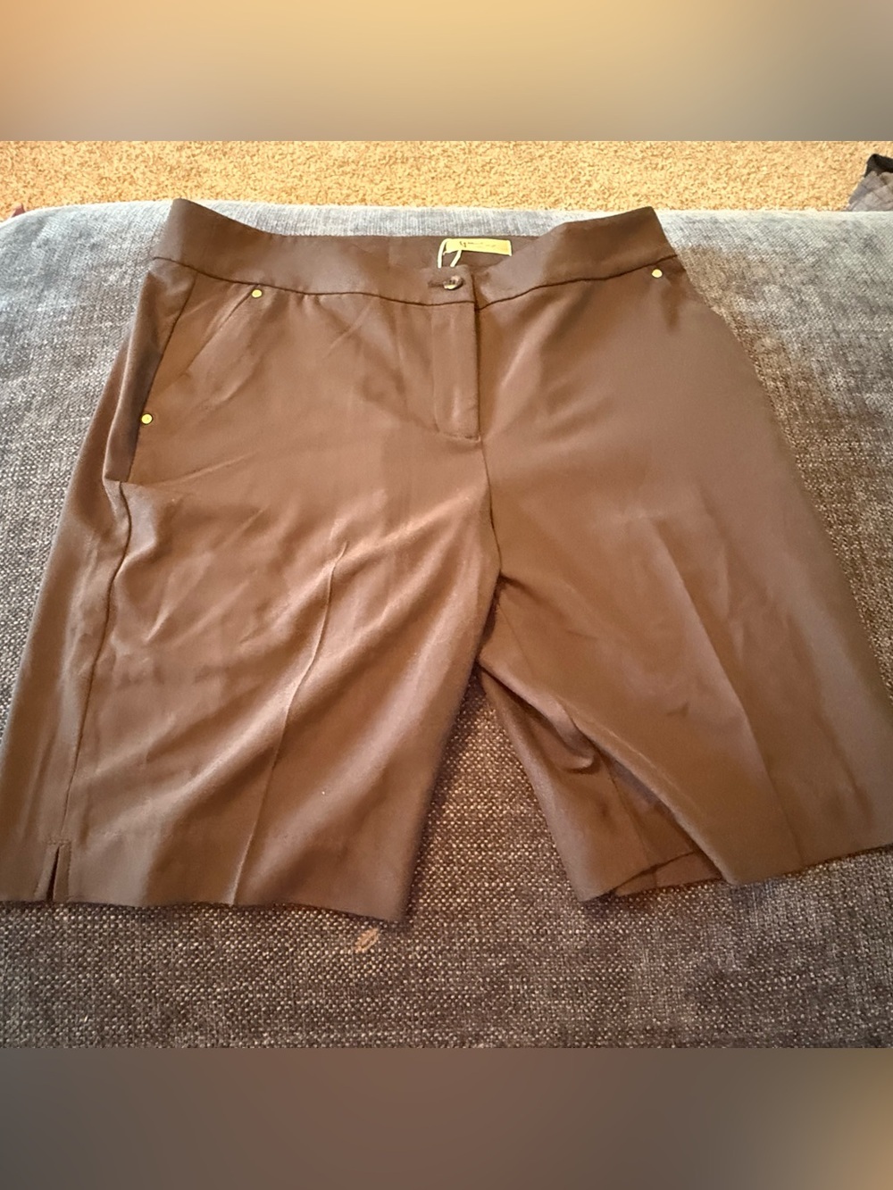 Greg Normal Women's Black Tailored Shorts